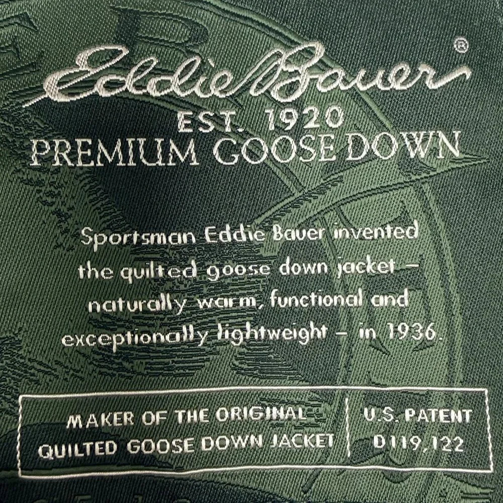 EDDIE BAUER Women's‎ Premium Quilted Goose Down Vest Cream | Size M - Picture 8 of 12